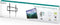 Easy Tilt XL Ultra dunne kantelbare wandsteun voor tv's tot en met 70 inch - EW1507