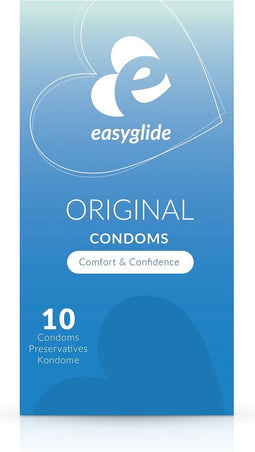 EasyGlide - Original Condooms - Condooms met Glijmiddel - 10 stuks