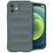 EasyGrip Backcover voor de iPhone 12 - Donkergroen