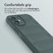 EasyGrip Backcover voor de iPhone 12 - Donkergroen