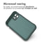 EasyGrip Backcover voor de iPhone 12 - Donkergroen