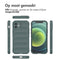 EasyGrip Backcover voor de iPhone 12 - Donkergroen