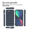 EasyGrip Backcover voor de iPhone 13 - Donkerblauw