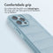 EasyGrip Backcover voor de iPhone 13 Pro - Lichtblauw