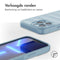 EasyGrip Backcover voor de iPhone 13 Pro - Lichtblauw