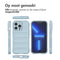 EasyGrip Backcover voor de iPhone 13 Pro - Lichtblauw