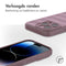 EasyGrip Backcover voor de iPhone 14 Pro - Paars