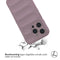 EasyGrip Backcover voor de iPhone 14 Pro - Paars