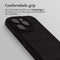 EasyGrip Backcover voor de iPhone 14 Pro - Zwart