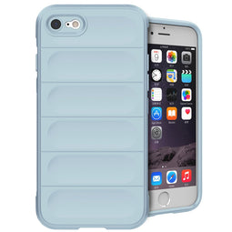 EasyGrip Backcover voor de iPhone SE (2022 / 2020) / 8 / 7 - Lichtblauw
