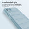 EasyGrip Backcover voor de iPhone SE (2022 / 2020) / 8 / 7 - Lichtblauw