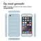 EasyGrip Backcover voor de iPhone SE (2022 / 2020) / 8 / 7 - Lichtblauw