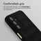 EasyGrip Backcover voor de Samsung Galaxy A15 (5G/4G) - Zwart