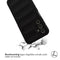 EasyGrip Backcover voor de Samsung Galaxy A15 (5G/4G) - Zwart