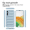 EasyGrip Backcover voor de Samsung Galaxy A34 (5G) - Lichtblauw