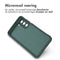 EasyGrip Backcover voor de Samsung Galaxy S21 FE - Donkergroen