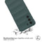 EasyGrip Backcover voor de Samsung Galaxy S21 FE - Donkergroen