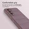 EasyGrip Backcover voor de Samsung Galaxy S21 FE - Paars