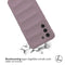 EasyGrip Backcover voor de Samsung Galaxy S21 FE - Paars