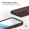 EasyGrip Backcover voor de Samsung Galaxy S22 - Aubergine