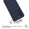 EasyGrip Backcover voor de Samsung Galaxy S22 - Donkerblauw