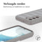 EasyGrip Backcover voor de Samsung Galaxy S22 - Grijs