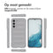 EasyGrip Backcover voor de Samsung Galaxy S22 - Grijs