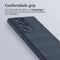 EasyGrip Backcover voor de Samsung Galaxy S22 Ultra - Donkerblauw