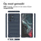 EasyGrip Backcover voor de Samsung Galaxy S22 Ultra - Donkerblauw
