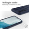 EasyGrip Backcover voor de Samsung Galaxy S23 Plus - Donkerblauw