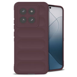 EasyGrip Backcover voor de Xiaomi 14 Pro - Aubergine