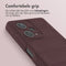 EasyGrip Backcover voor de Xiaomi Redmi Note 12 Pro Plus - Aubergine