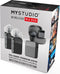 Easypix MyStudio® Wireless Mic Duo Studiomicrofoon Dasspeld Zendmethode:Kabelgebonden, Radiografisch Incl. windkap, Inc