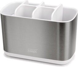 EasyStore Steel Tandenborstelorganiser Groot - Wit - Joseph Joseph