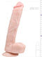 EasyToys - Realistische Dildo met Balzak - Dildo met Zuignap - 26,5 cm - Dildo's - Sex Toys voor Vrouwen en Mannen - Dildo Mannen Anaal - Beige