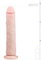 EasyToys - Realistische Dildo met Zuignap - 28,5 cm - Dildo's - Sex Toys voor Vrouwen en Mannen - Dildo Mannen Anaal - Beige