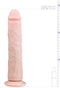 EasyToys - Realistische Dildo met Zuignap - 28,5 cm - Dildo's - Sex Toys voor Vrouwen en Mannen - Dildo Mannen Anaal - Beige