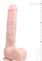 EasyToys - Realistische Dildo met Zuignap - 29,5 cm - Dildo's - Sex Toys voor Vrouwen en Mannen - Dildo Mannen Anaal - Beige