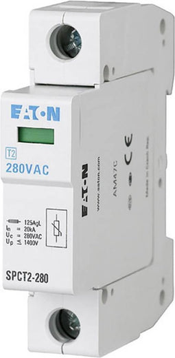 Eaton 167593 SPCT2-280/1 Overspanningsveilige afleider Overspanningsbeveiliging voor: Verdeelkast 20 kA 1 stuk(s)