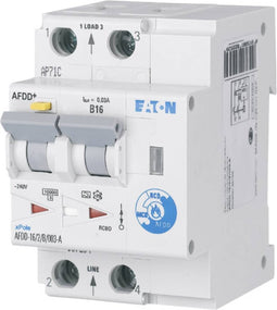 Eaton 187202 AFDD 2-pin 16 A 0.01 A 230 V AC