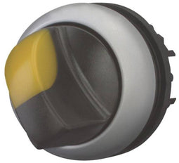 Eaton 284396 M22-WLKV-Y Keuzetoets Kunststof frontring Knevel Zwart 1 stuk(s)
