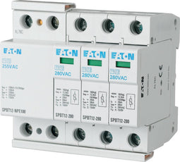Eaton Bliksemstroom- en overspanningsbeveiligingsset 3+1-polig - 158332 - E3PUY