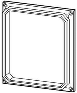 Eaton D125-CI43 Behuizingsdeksel (l x b x h) 25 x 375 x 250 mm Transparant 1 stuk(s)