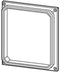 Eaton D125-CI43 Behuizingsdeksel (l x b x h) 25 x 375 x 250 mm Transparant 1 stuk(s)
