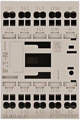 Eaton DILM12-01(230V50HZ,240V60HZ)-PI Vermogensbeveiliging 3x NO 5.5 kW 12 A 1 stuk(s)