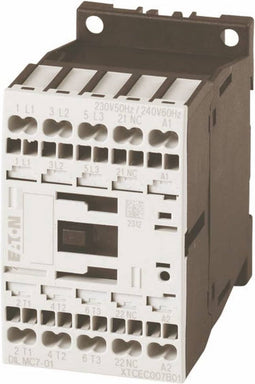 Eaton DILMC7-01(24VDC) Vermogensbeveiliging 3x NO 3 kW 1 stuk(s)