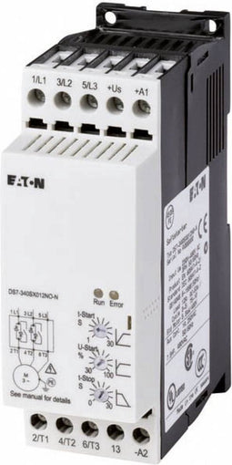 Eaton DS7-340SX012N0-N 134911 Softstarter Motorvermogen bij 400 V 5.5 kW Motorvermogen bij 230 V 3 kW 24 V/DC Nominale