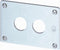 Eaton Eaton Inbouwframe 2 inbouwplaatsen (Ø x h) 22 mm x 72 mm Grijs 1 stuk(s)