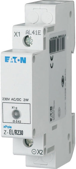 Eaton enkele rode LED signaallamp 230 AC/DC - 284921 - E3EBW