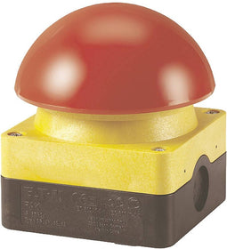 Eaton FAK-R/V/KC02/IY Voet-/slagdrukknop Opbouw 2x NC IP67/IP69K 1 stuk(s)
